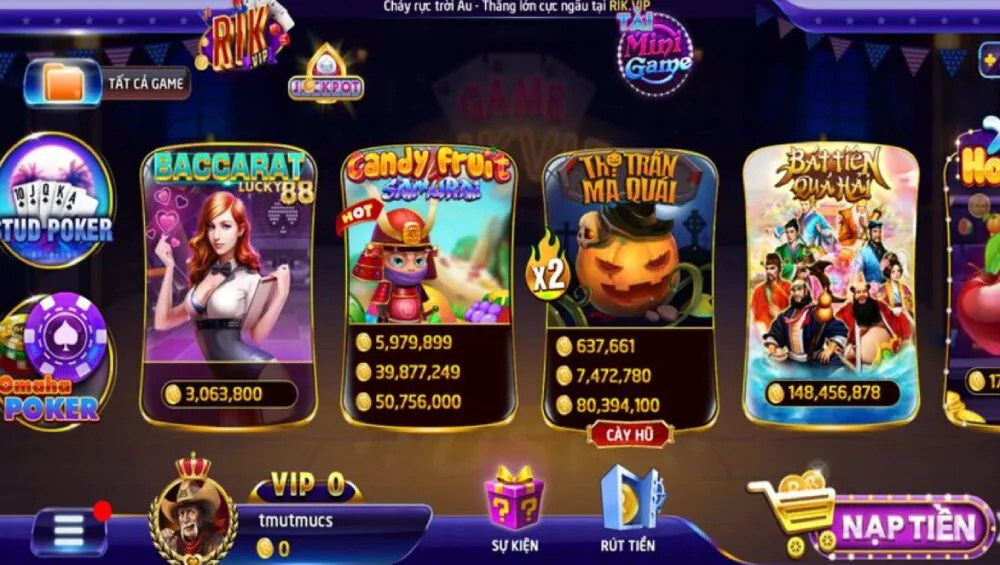 Rikvip - App nhà cái tặng tiền tân thủ trải nghiệm ứng dụng